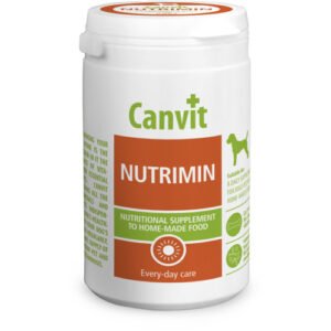 Supliment pentru caini hraniti cu mancare gatita in casa Canvit Nutrimin, 1000 g