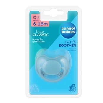 Suzeta din latex rotunda 6-18 luni 23/224_BLU – Canpol babies