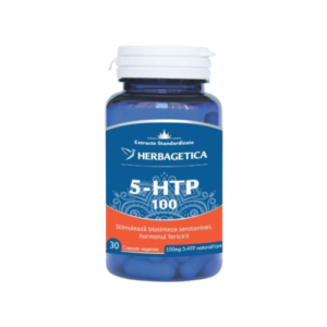 5 HTP 100 Zen Forte, 30 capsule, Herbagetica
