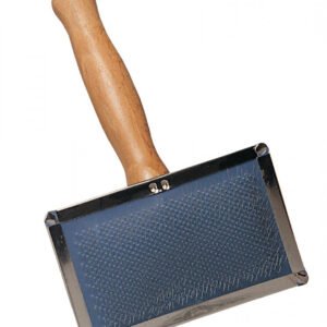 Tesala inox - maner lemn - Marime L - 18.5x12cm