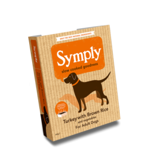 Symply Pate Curcan si Orez Brun 395gr