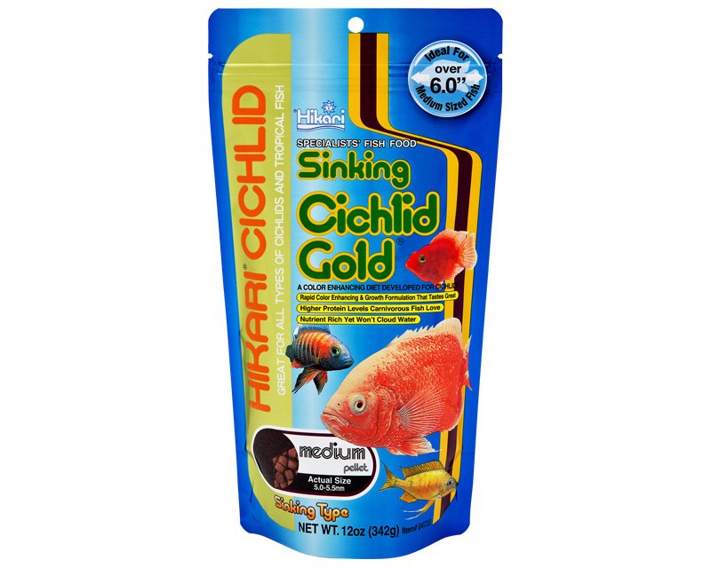 Dieta zilnica pentru imbunatatirea coloritului HIKARI CICHLID GOLD SINKING MINI 100g