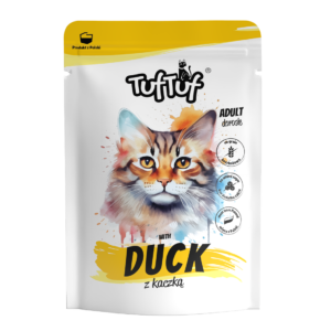 TUF TUF CAT- Hrana umeda cu RATA - plic 300G