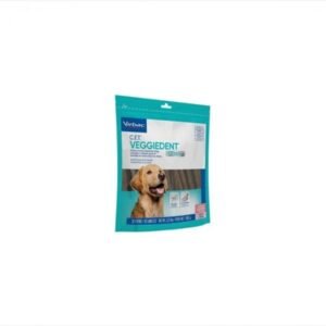 Recompensa dentara, masticabila, pentru caini cu greutatea mai mare de 30 kg, baton Veggiedent Fr3sh, L, 15 bucati