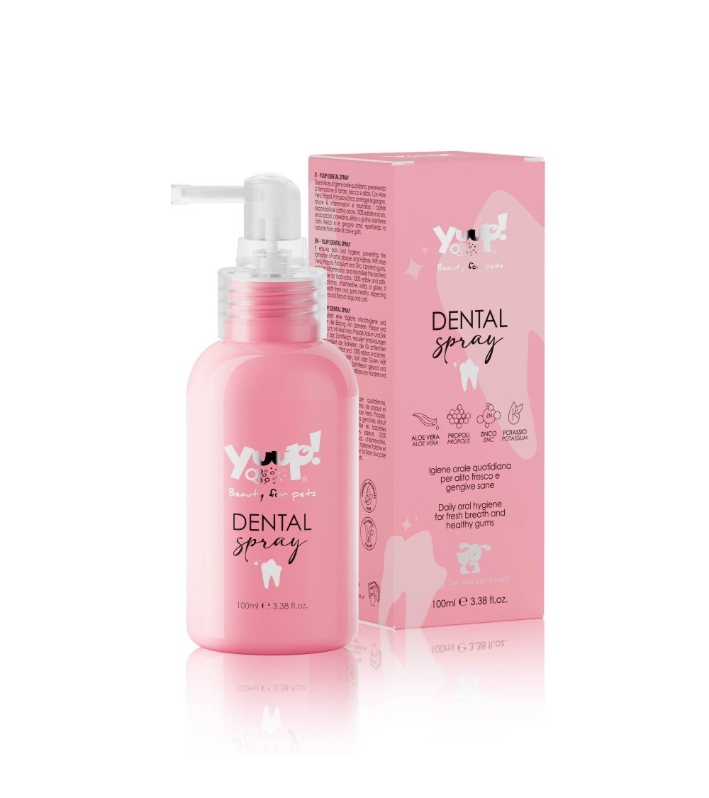 YUUP! Dental Spray - Spray pentru caini si pisici - 100ml