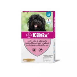 Zgarda antiparazitara pentru caini Kiltix, 53 cm