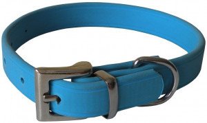 Zgarda biotack, albastra, rezistenta, 30 cm x 1.2 cm