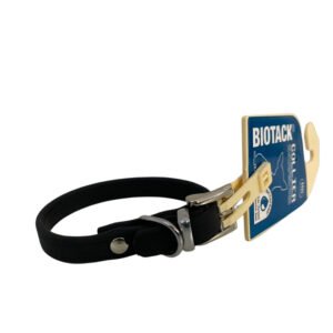 Zgarda Biotack, neagra, rezistenta, 1.2 cm x 25 cm