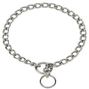 Zgarda caini, metalica, strangulanta, 3 mm x 50 cm