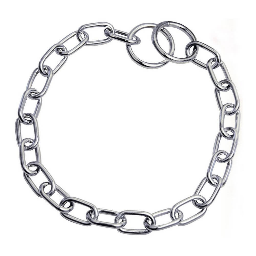 Zgarda dresaj Sprenger, crom, otel de calitate, 3.4 mm x 50 cm