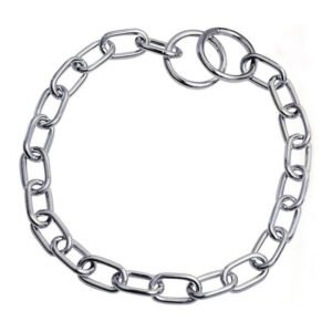 Zgarda dresaj Sprenger, crom, otel de calitate, 3.4 mm x 55 cm