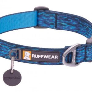 Zgarda caini Ruffwear Oceanic Distortion, catarama usor de utilizat, 28-36 cm x 2 cm