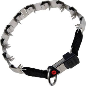 Zgarda forta Sprenger NeckTech, otel inoxidabil, ajustabila, lungime 60 cm x latime 2.3 cm