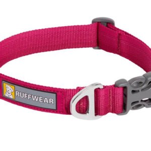 Zgarda caini Front Range Ruffwear, hibiscus roz, reglabila, 51-66 cm