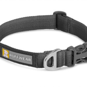 Zgarda caini Front Range Ruffwear, gri twilight, reglabila, 28-36 cm