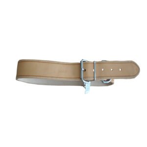 Zgarda din piele, confortabila, 2.5 cm x 47 cm
