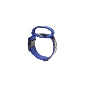 Zgarda caini, rosie, reglabila, 5 cm x 47-67 cm