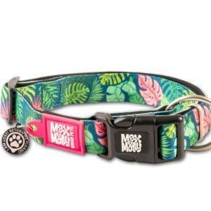 Zgarda cainii Max & Molly, tropicala, reglabila, cu sistem Smart ID, 30-40 cm x 2 cm